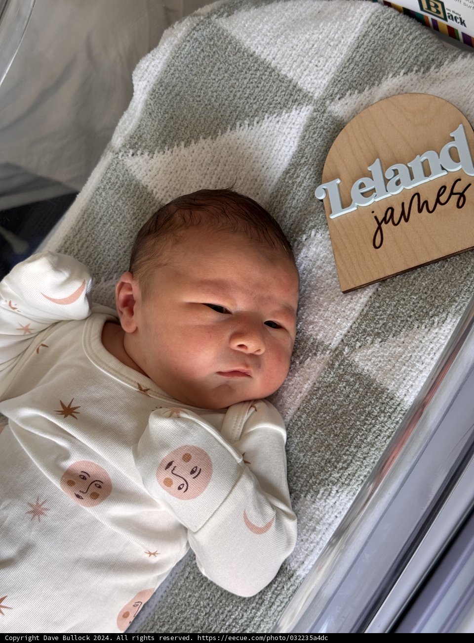 Welcome to the World, Leland James