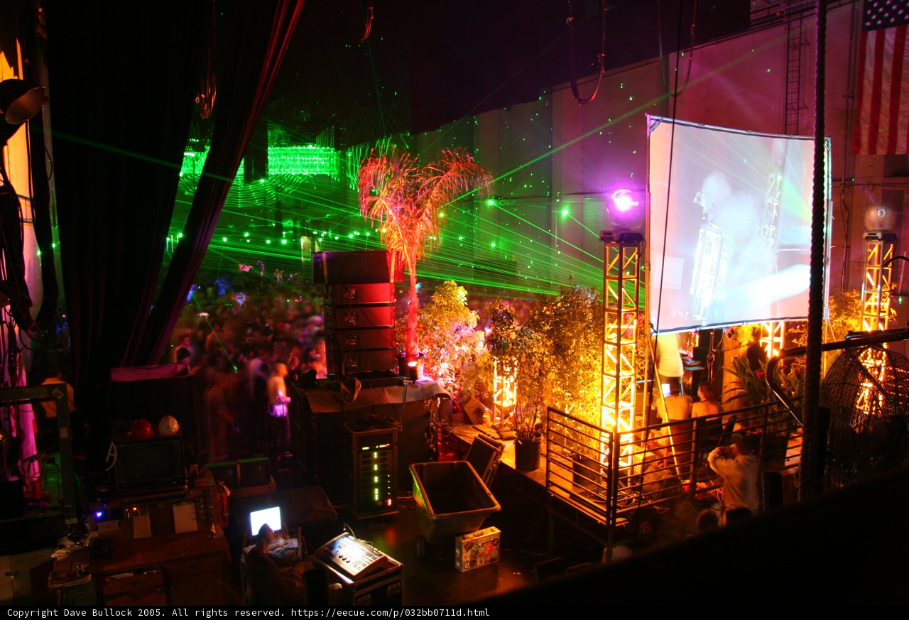 Urban Concert Nightlife on a Massive Stage