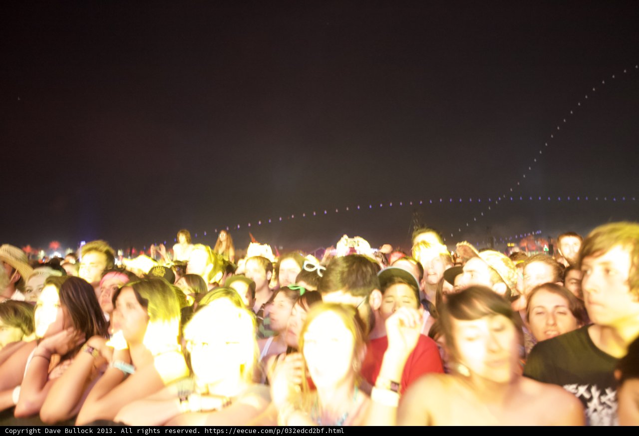 Night Sky Concert Excitement