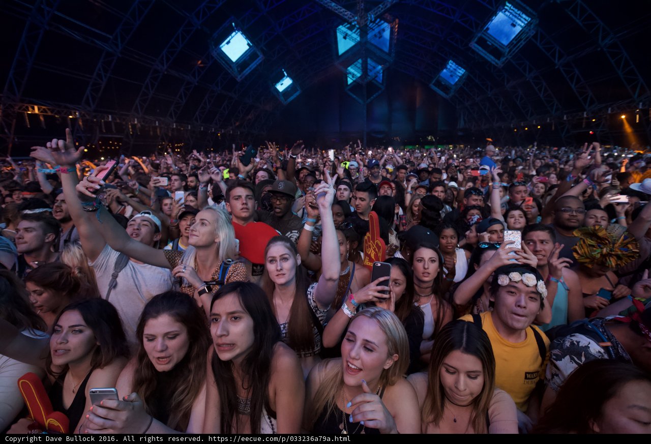 Coachella Crowd Goes Wild