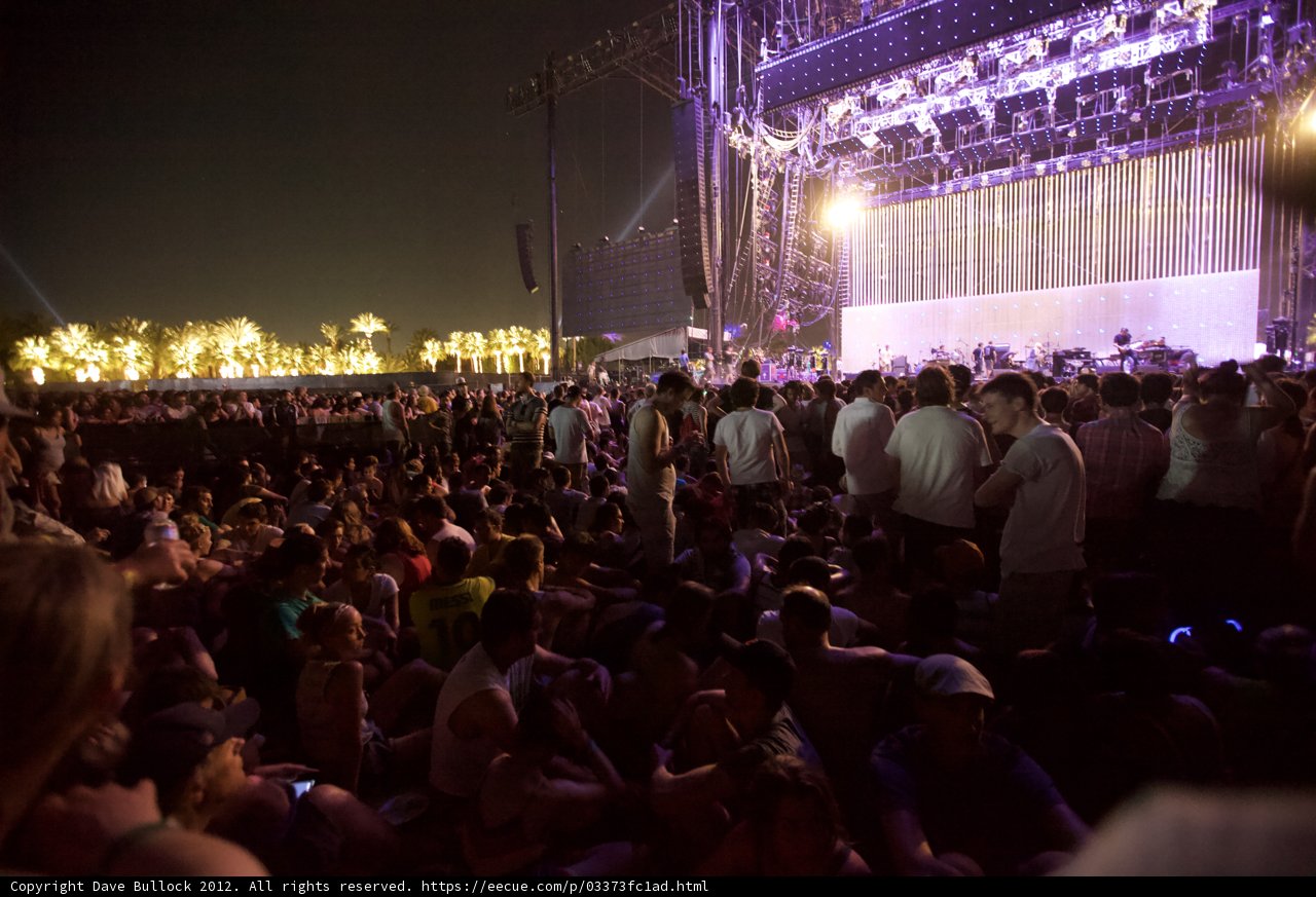Nightlife at Coachella Concert