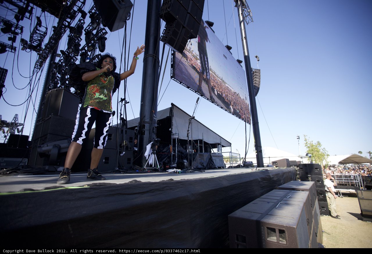 Rocking Out on the Coachella Stage