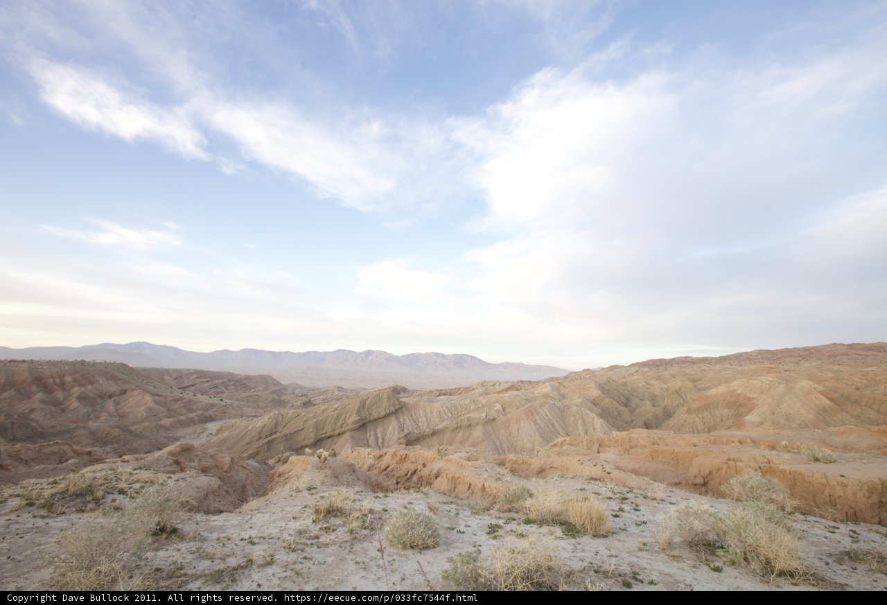 Desert Landscape from Above