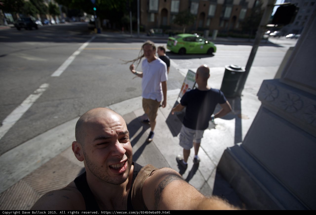 Production Crew Selfie Downtown