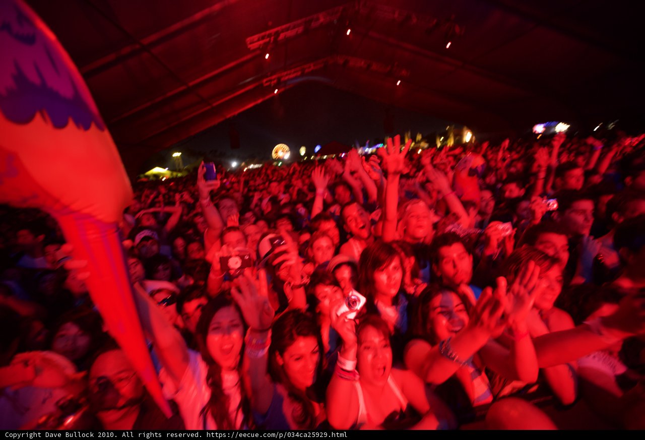 Urban Nightlife at 2010 Coachella Friday Concert