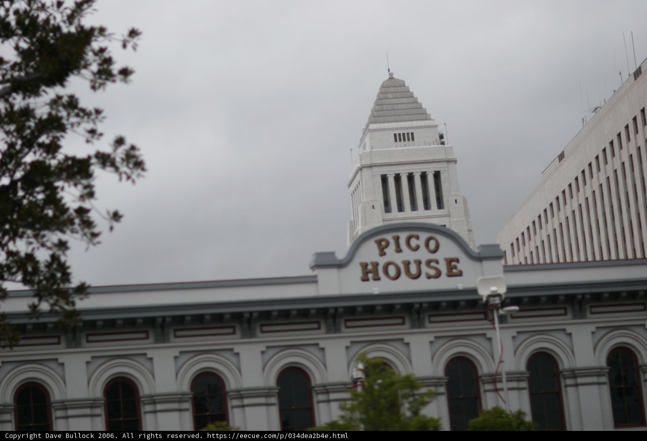 The Pico House in Downtown San Francisco