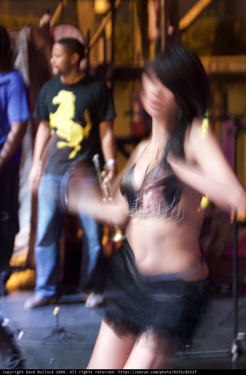 Black Skirt Nightclub Dancer