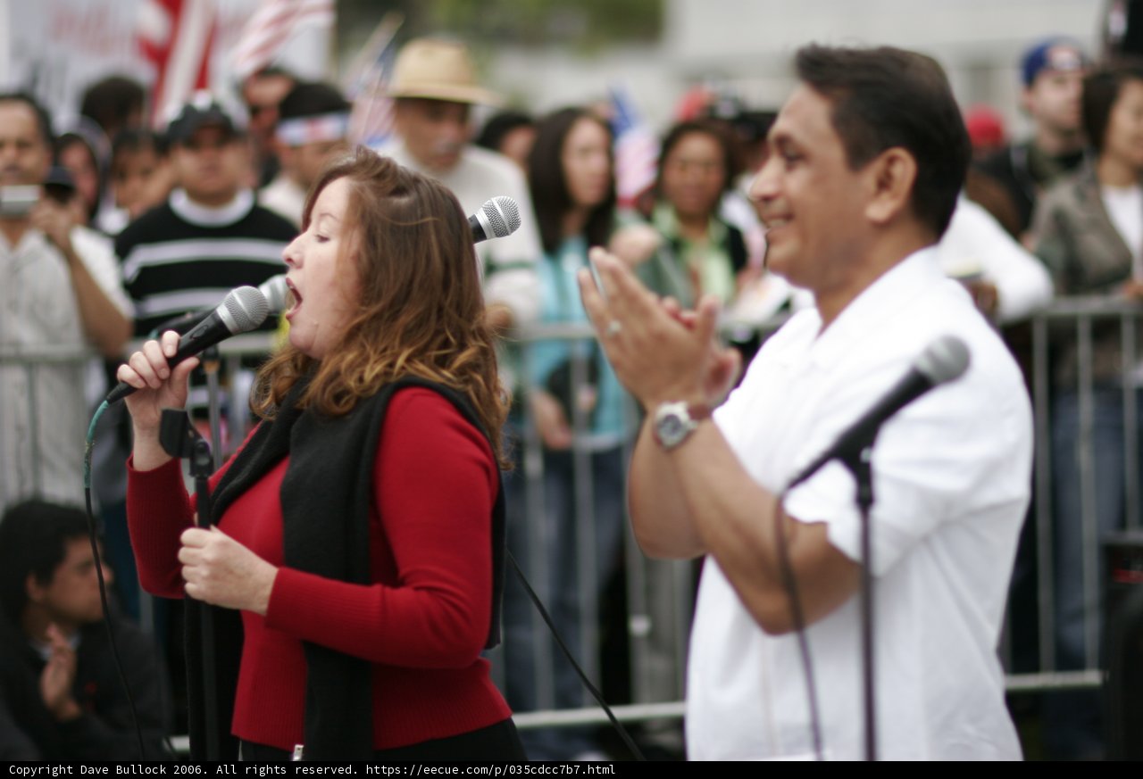 Protesters Find Harmony Through Song