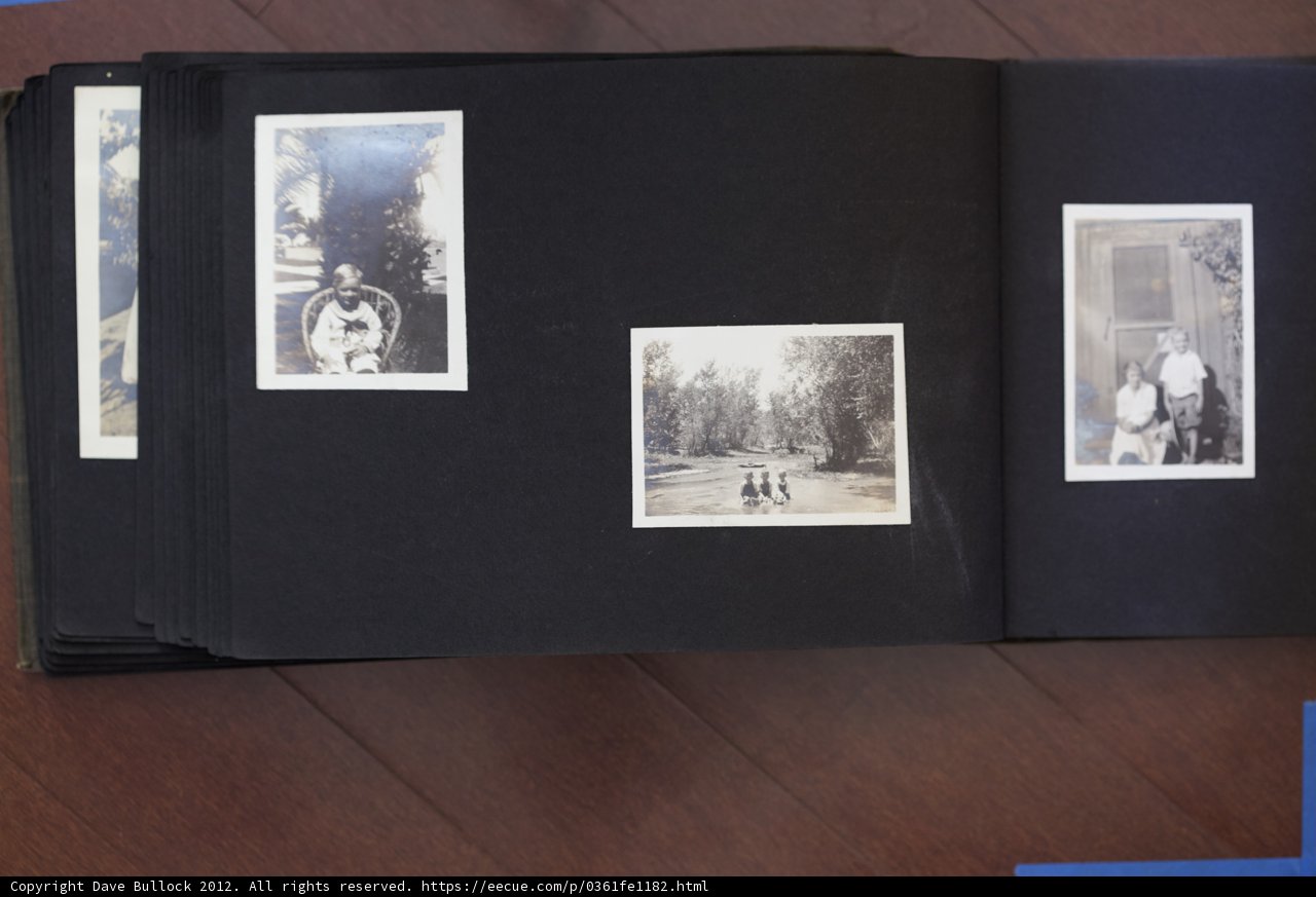 Bullock Curtis Family Photo Album