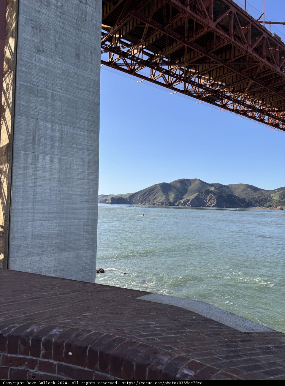 Inner View of the Iconic Golden Gate
