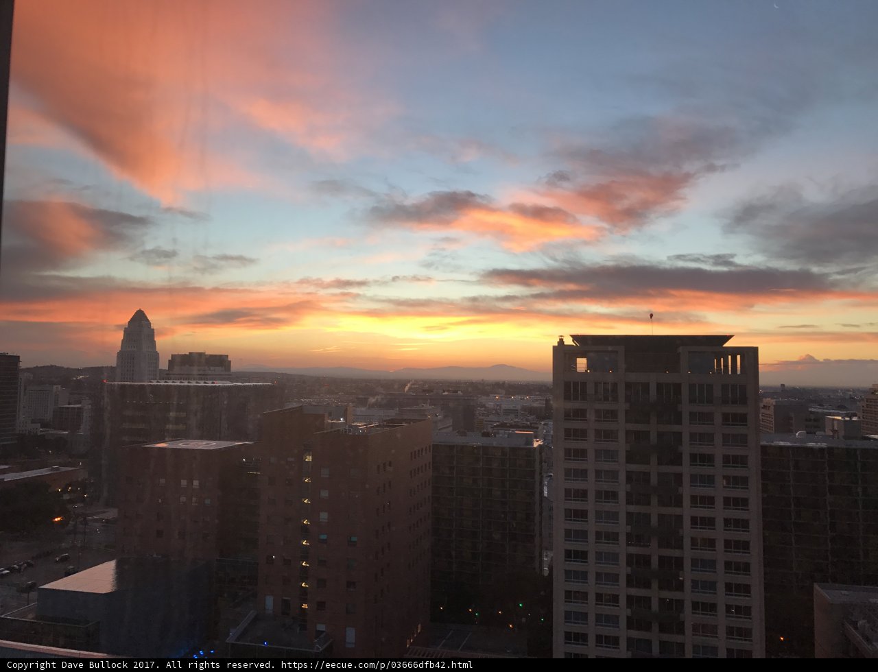 Majestic Sunset Cityscape