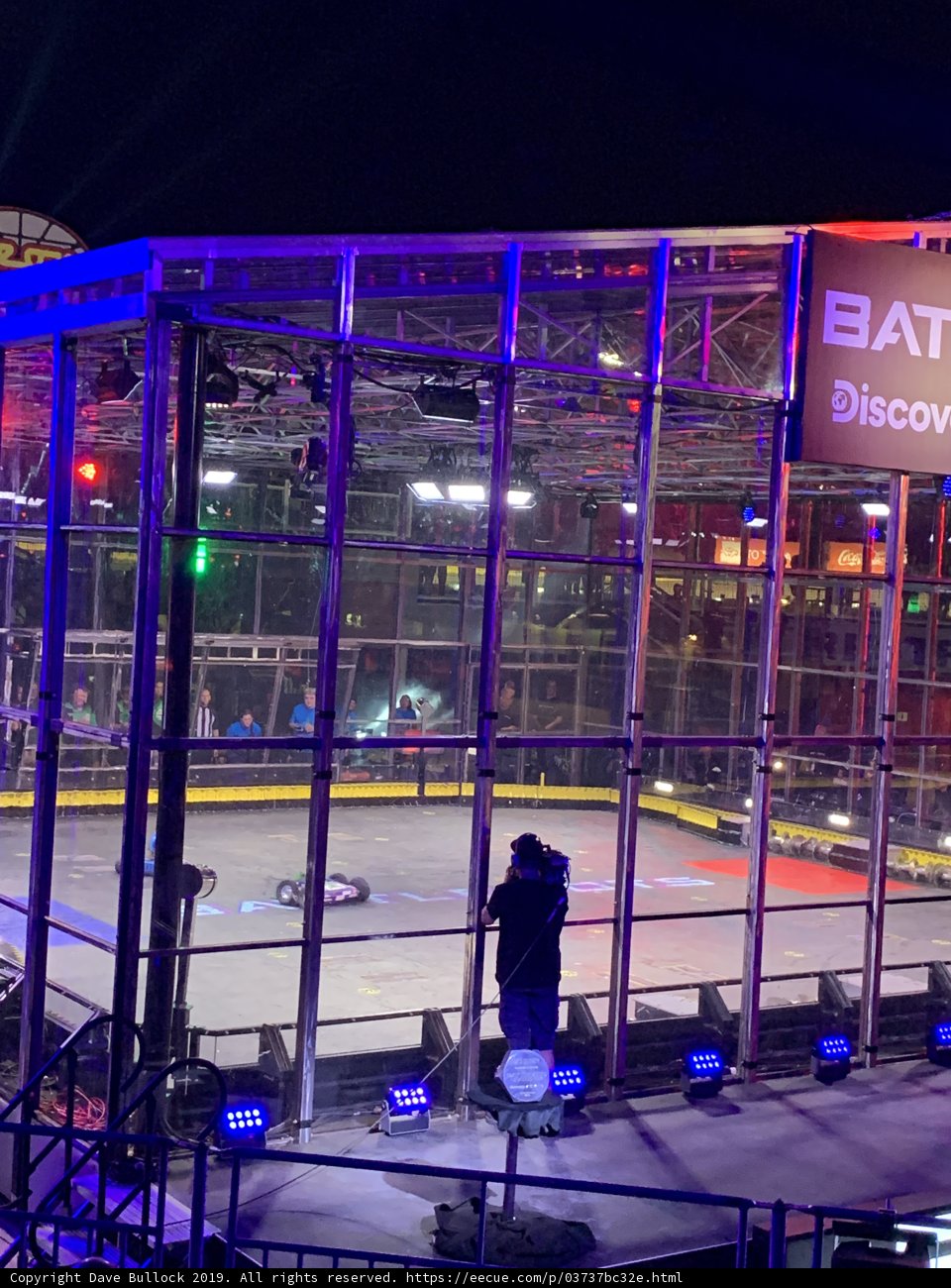 The Glass Sky Screen at Las Vegas Motor Speedway