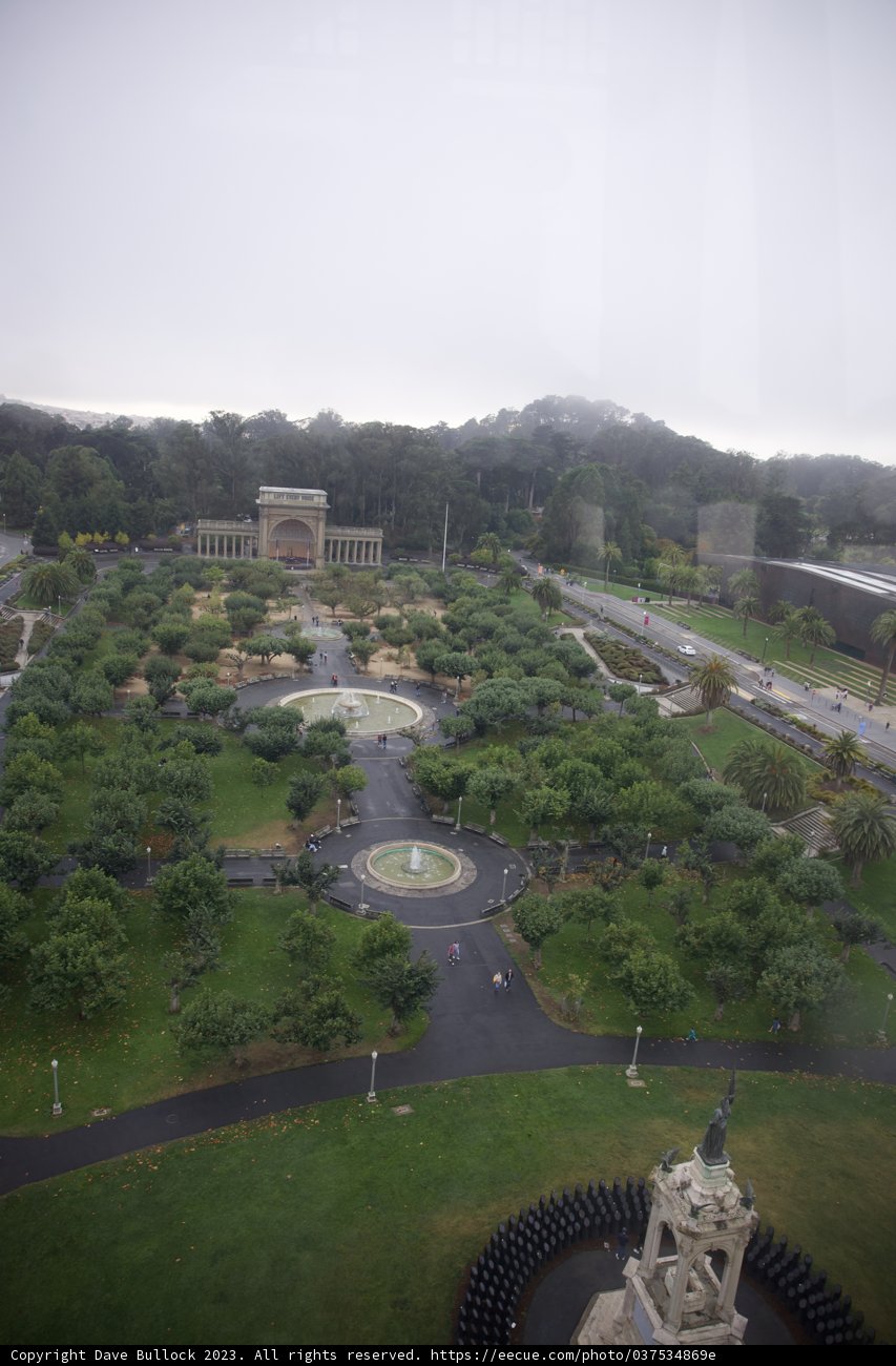 Majestic Aerial Perspective: Golden Gate Park