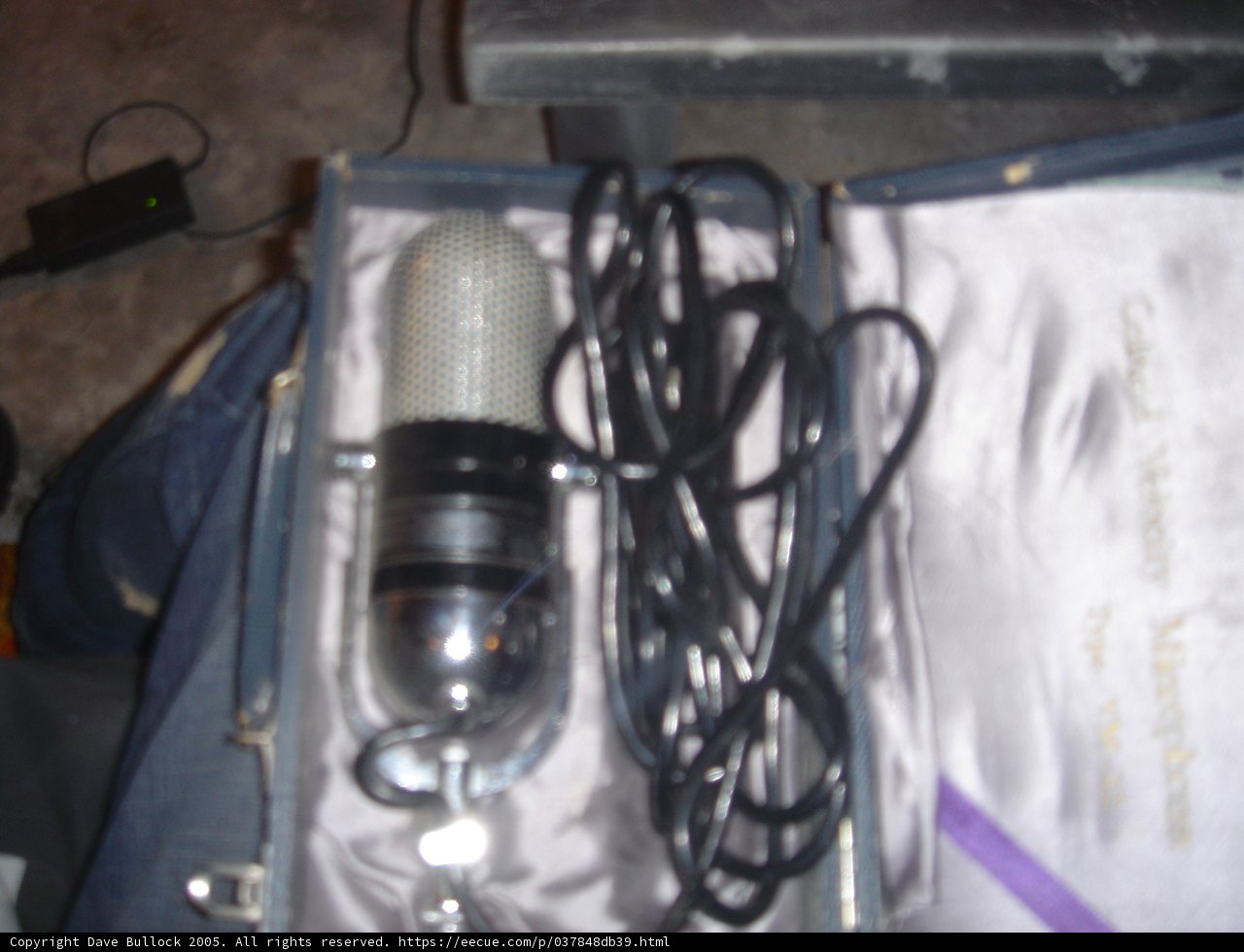 The Mic and Its Case