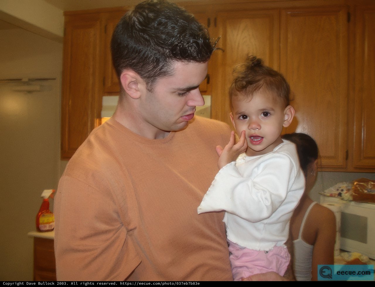 Daddy Duty in the Kitchen