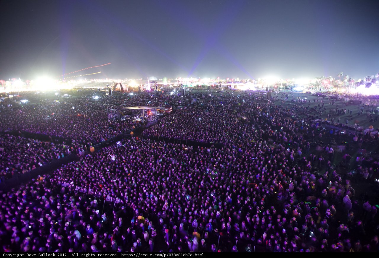 Lights and Music at Coachella