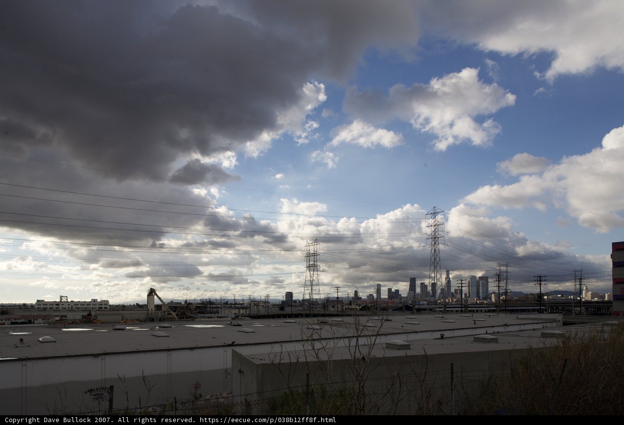 Moody Skies Over Cityscape
