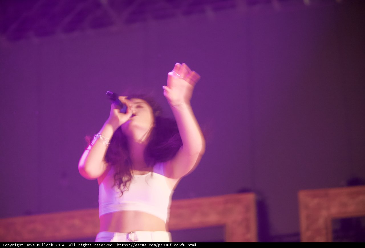 Singing under the Coachella sky
