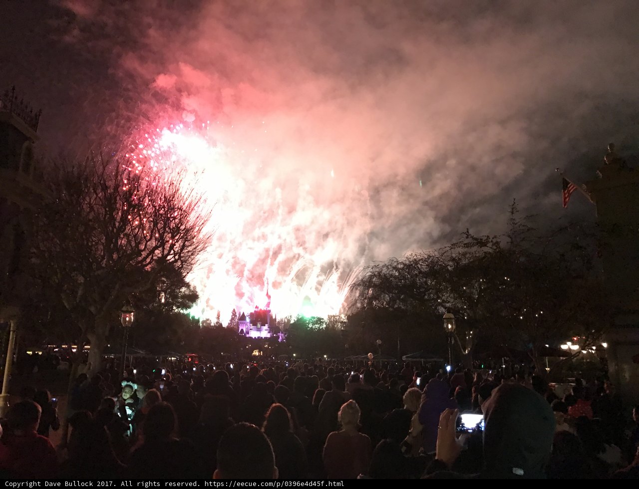 Magical Fireworks at Disneyland