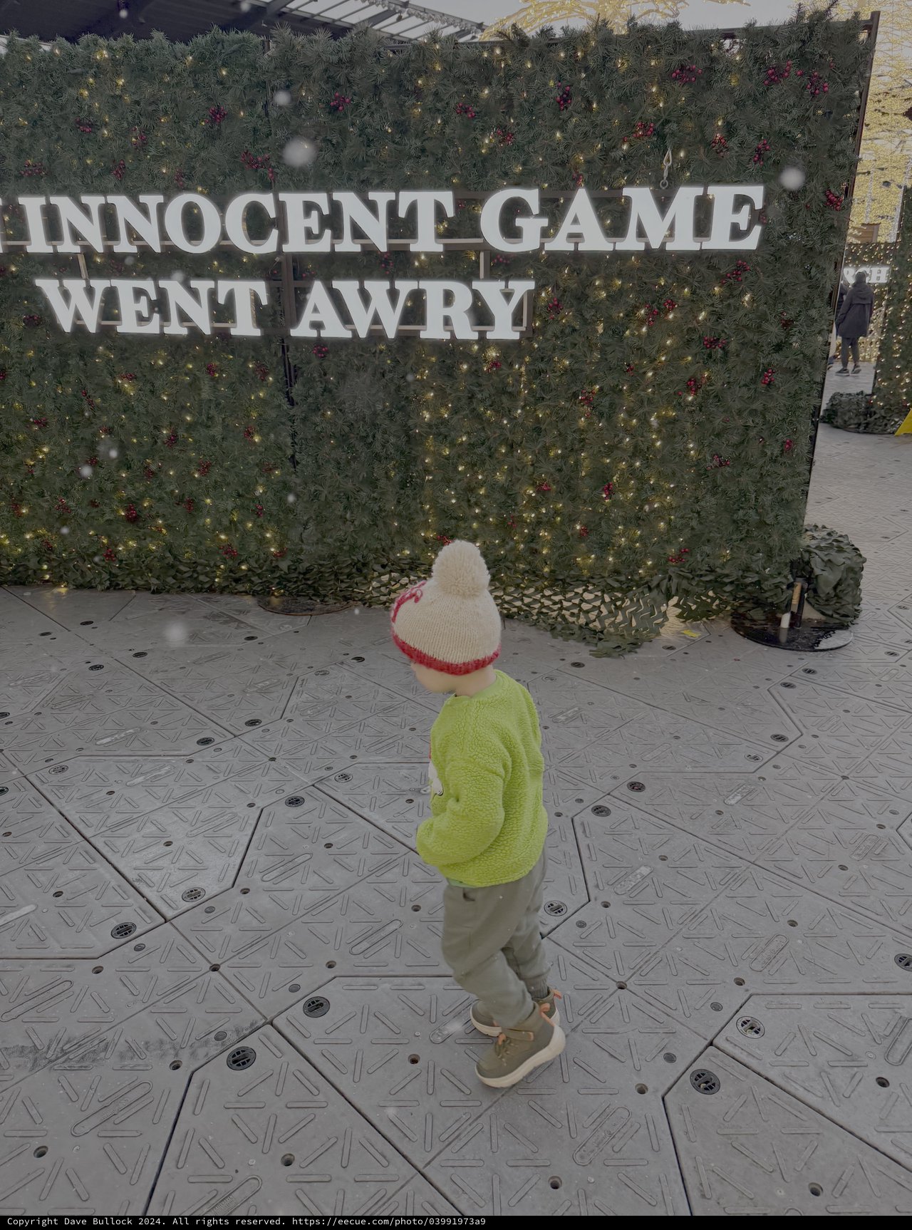 Child Views Holiday Display Gone Awry