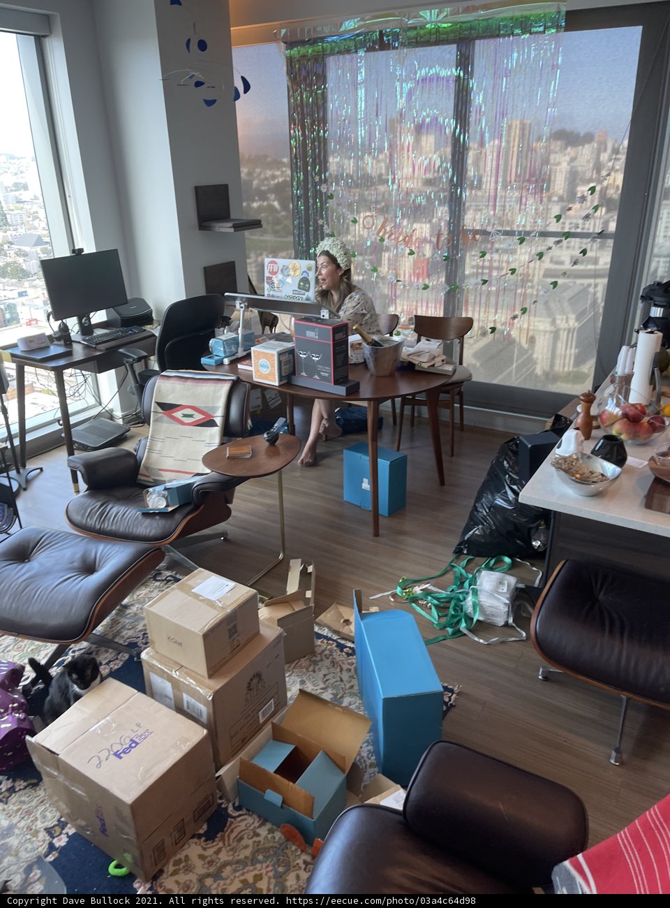 Messy Living Room Chaos