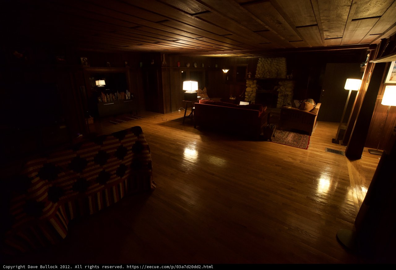 The Dark and Empty Living Room
