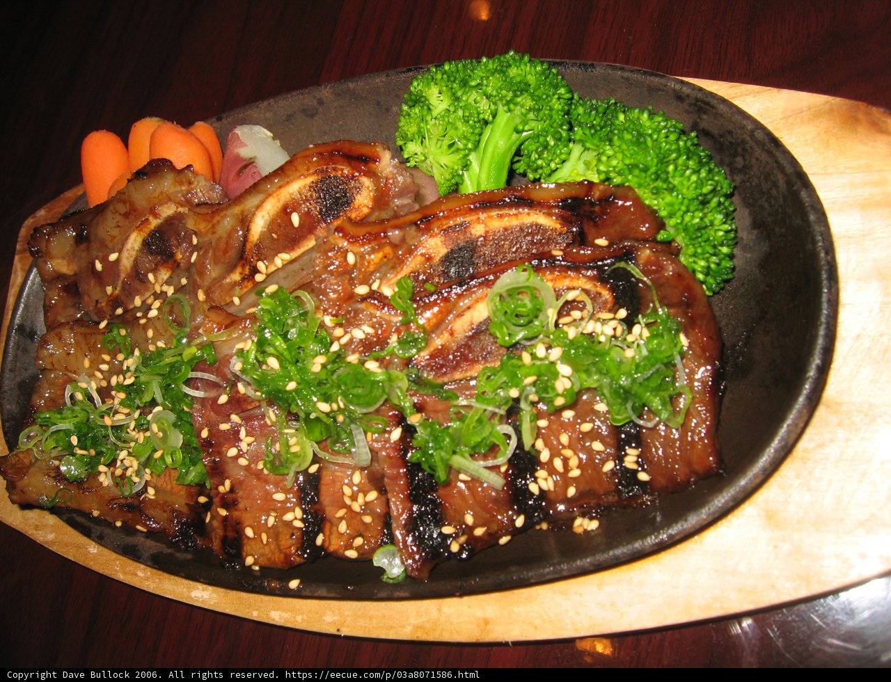 Teriyaki Steak Plate