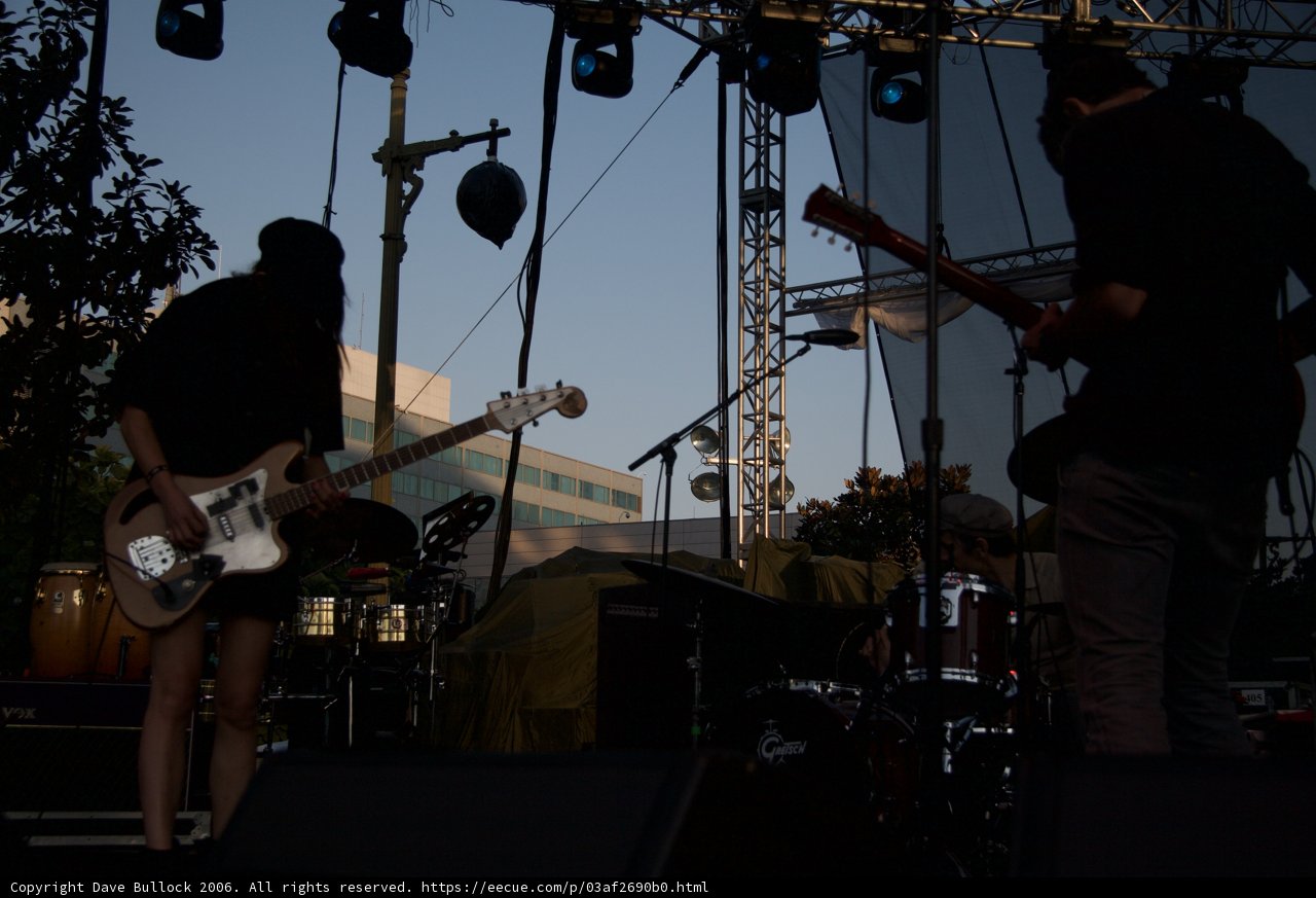 Detour Band Rocks the Stage under Blue Sky