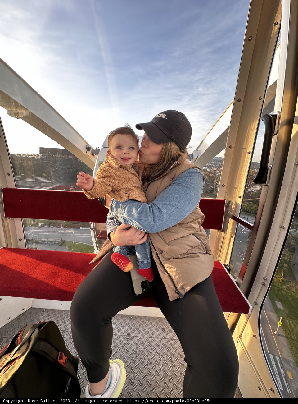 Ferris Wheel Fun with Mom