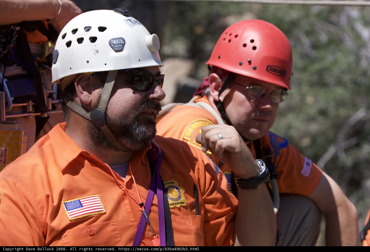 Highline Training With Safety Gear