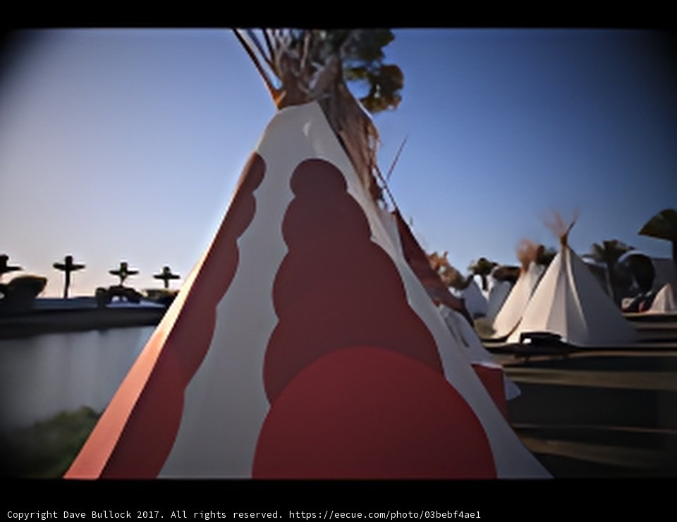 Beach Camping with Teepees