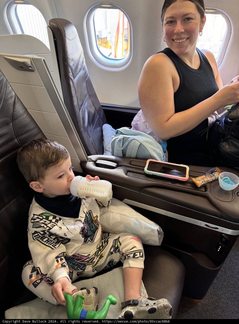 Journey Beginnings: Lori and Wesley's Exciting Flight