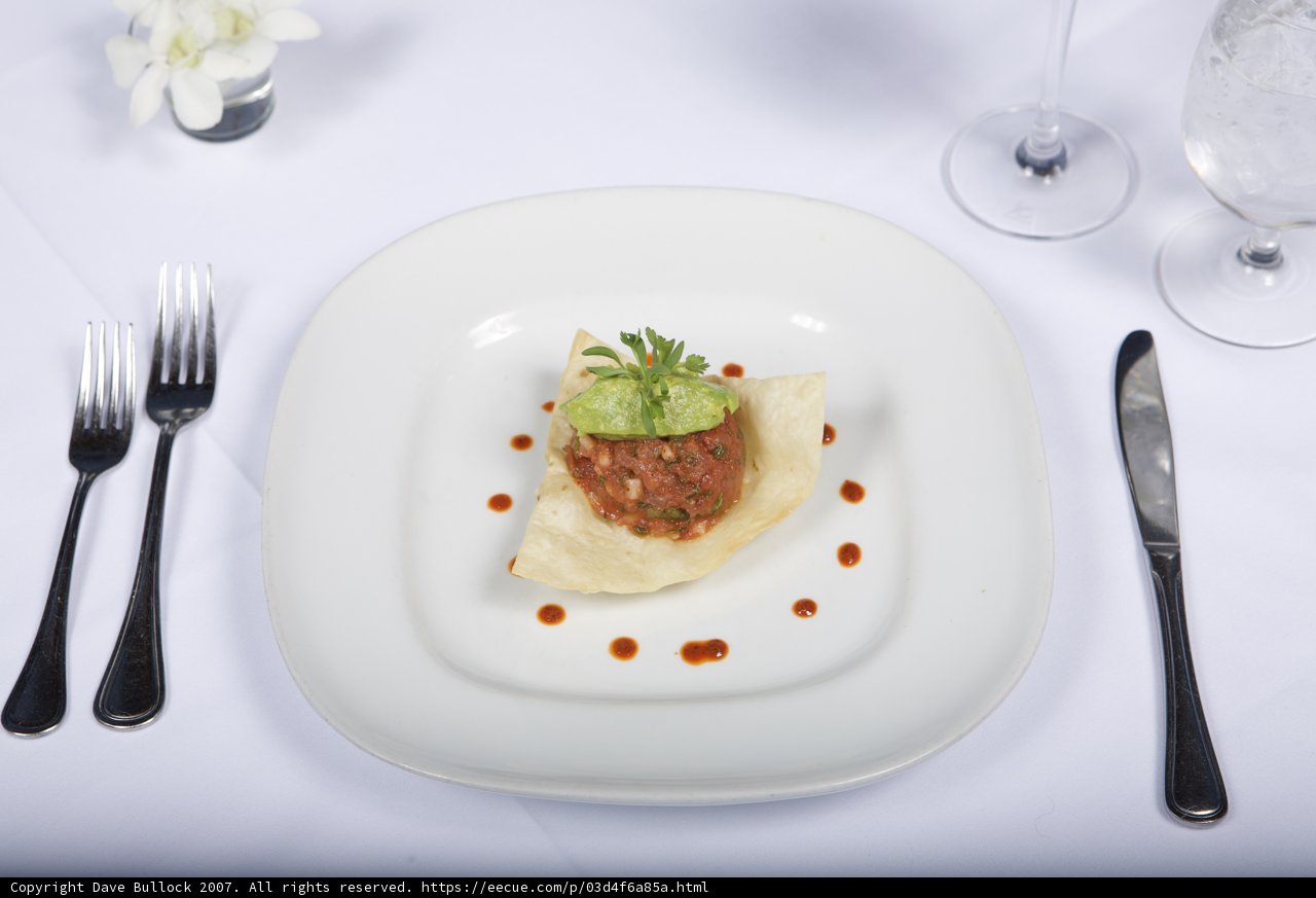 Minimalist Food Presentation