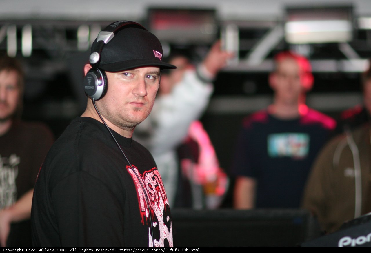 Black Shirted Deejay