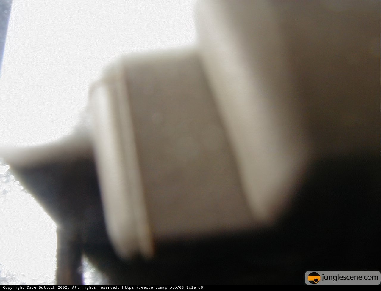 Blurry View of a Car Seat