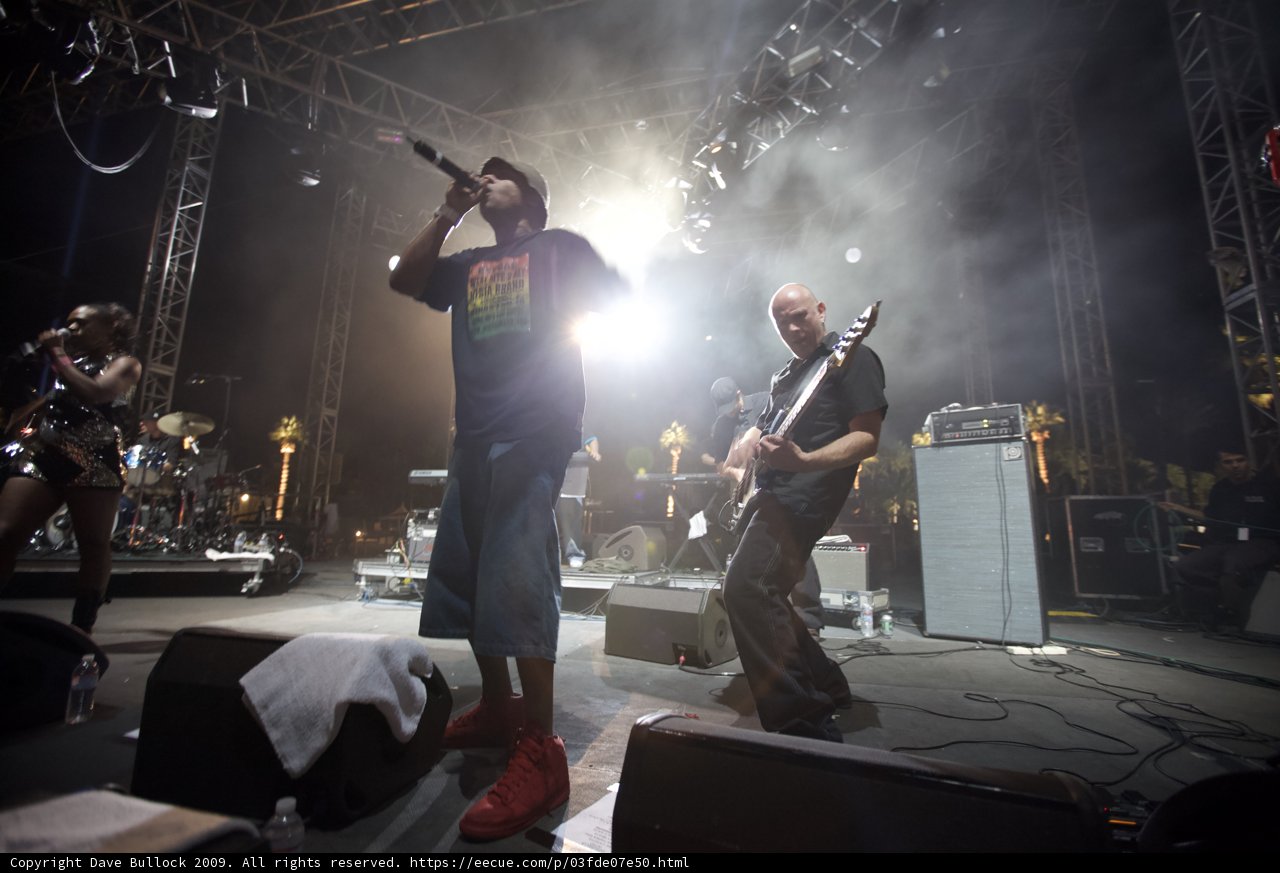 Rocking the Stage at Coachella 2009