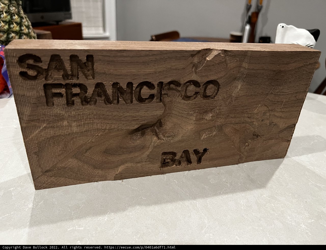 San Francisco Bay Wooden Sign