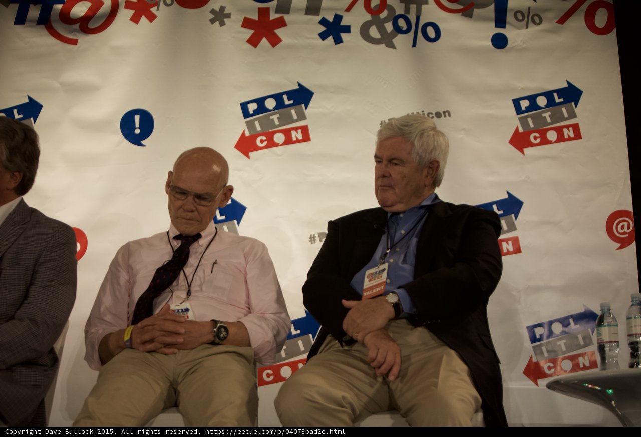 Political Heavyweights at Press Conference
