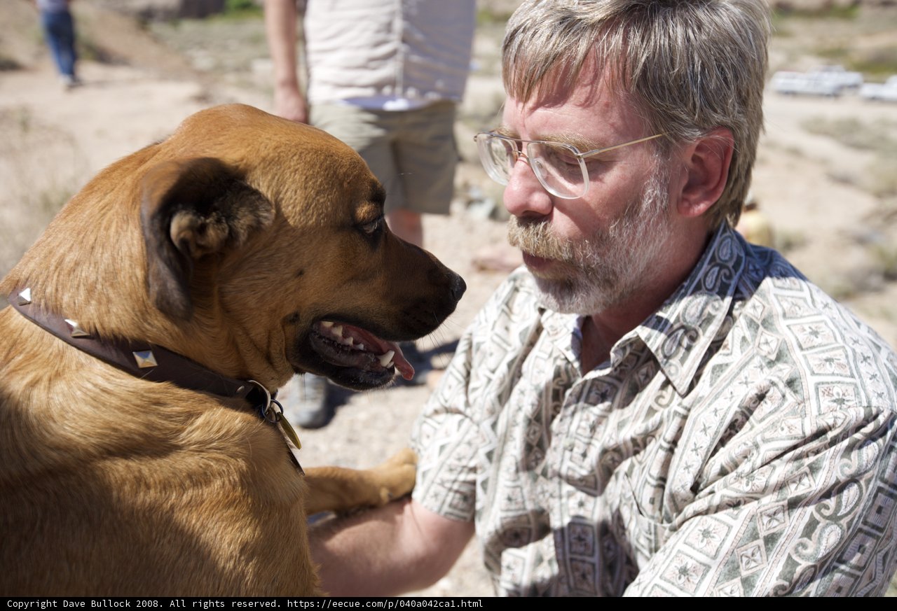 Man and his Canine Companion