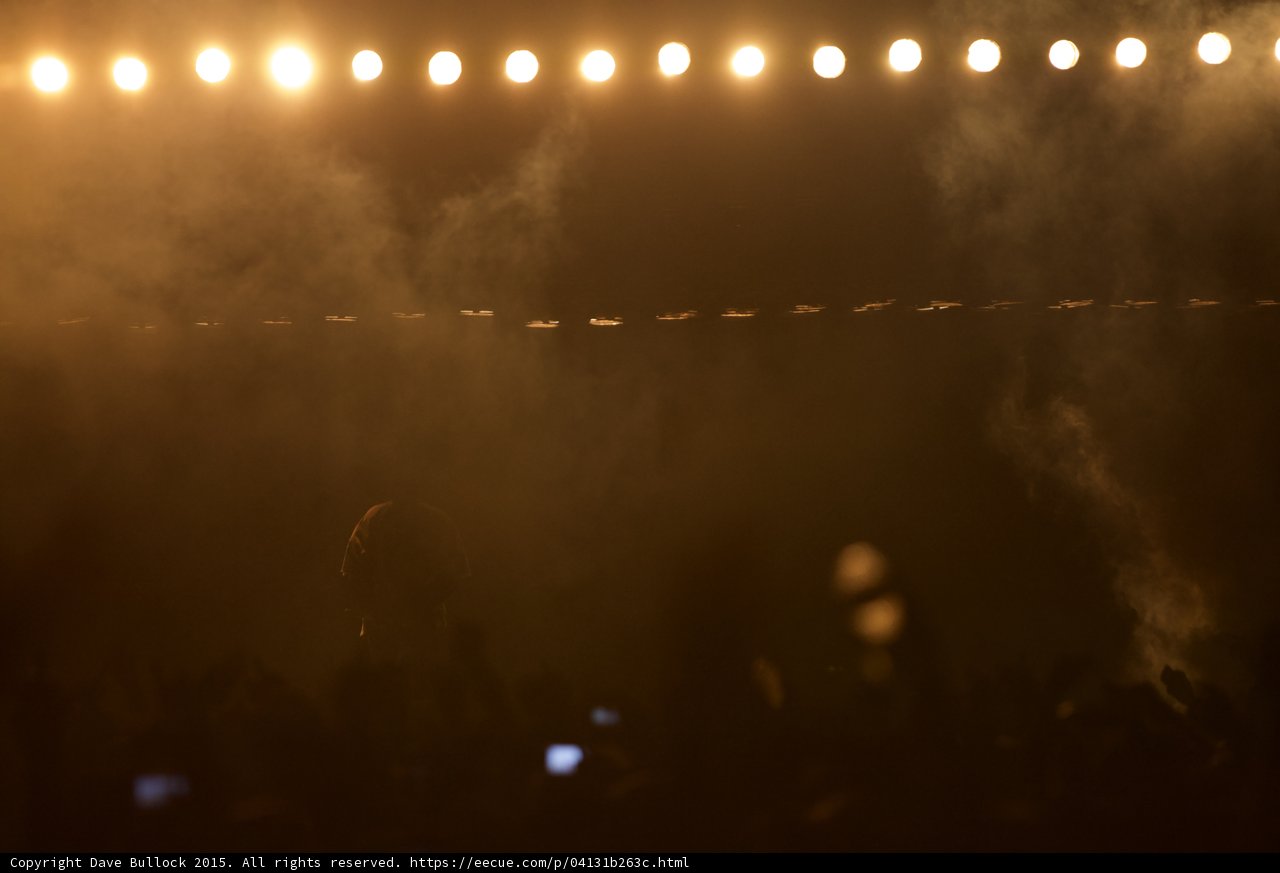 Kanye West Footlights Fog