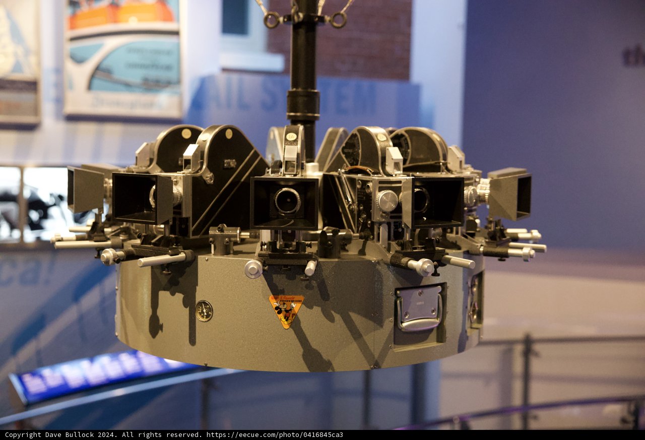 The Floating Marvel: A Suspended Metal Machine