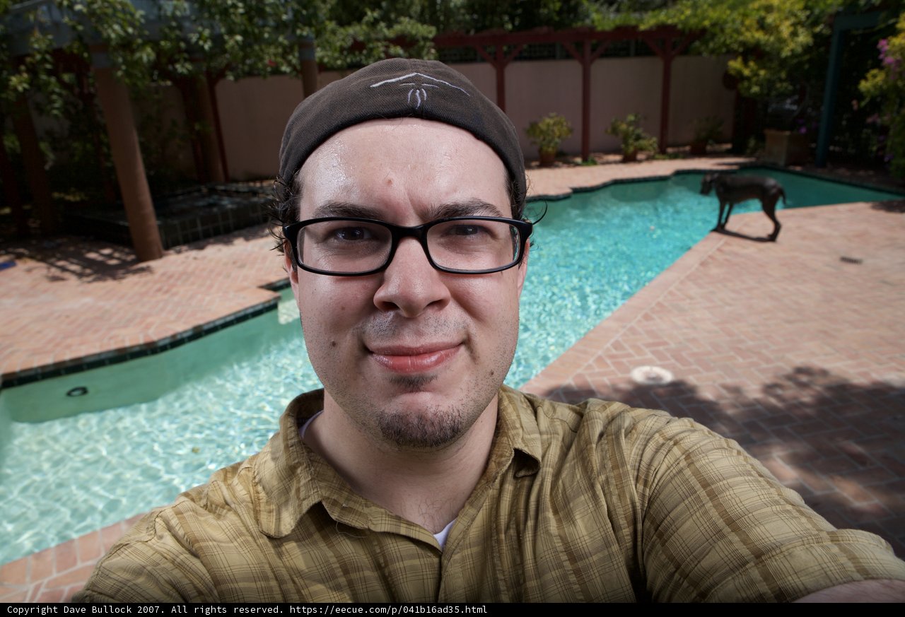 Selfie by the Pool