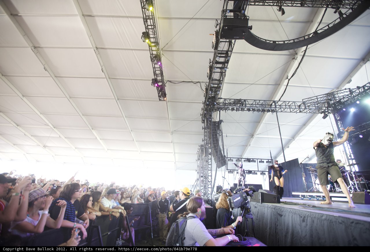 Concert Crowd Goes Wild