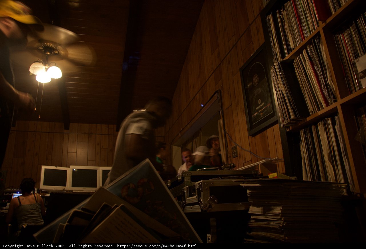 Man in front of Bookshelf