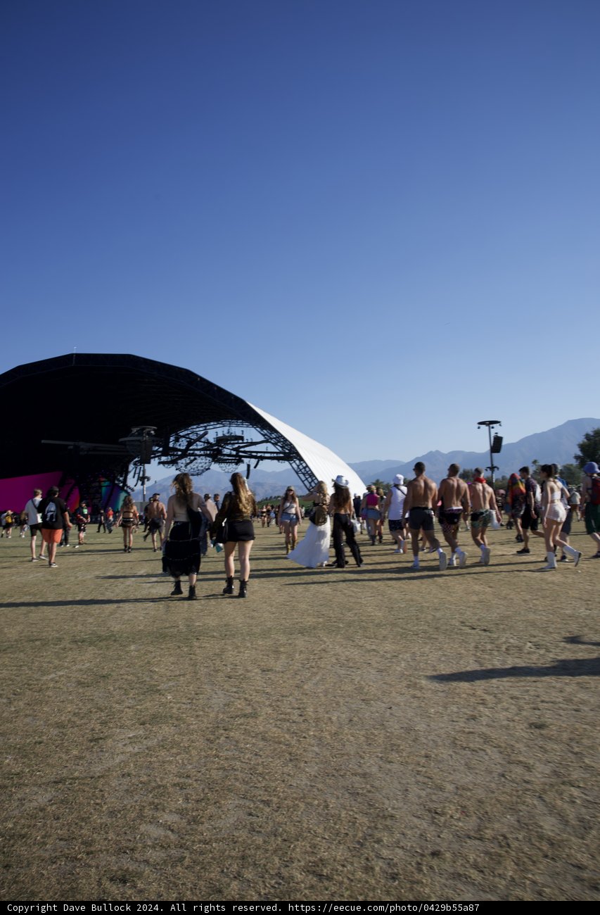 Festival Vibes: Coachella 2024 Outdoor Scene