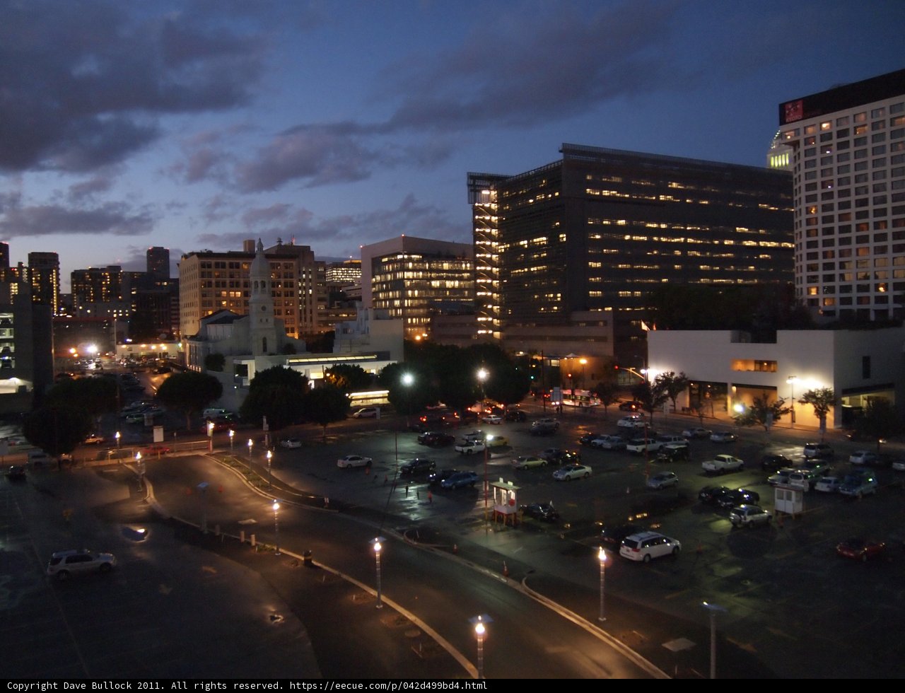 City Life at Dusk