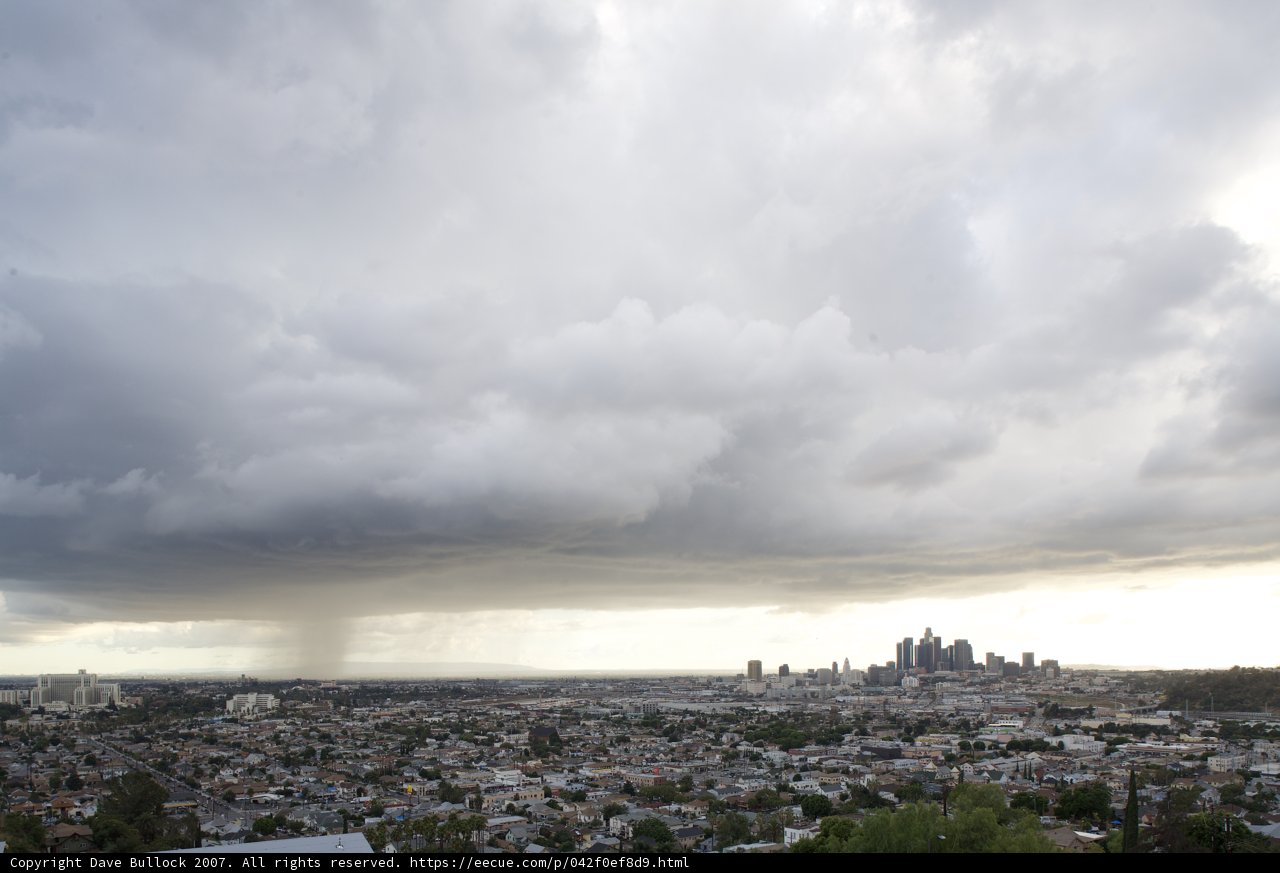 Towering Storm Cloud over the Urban Jungle