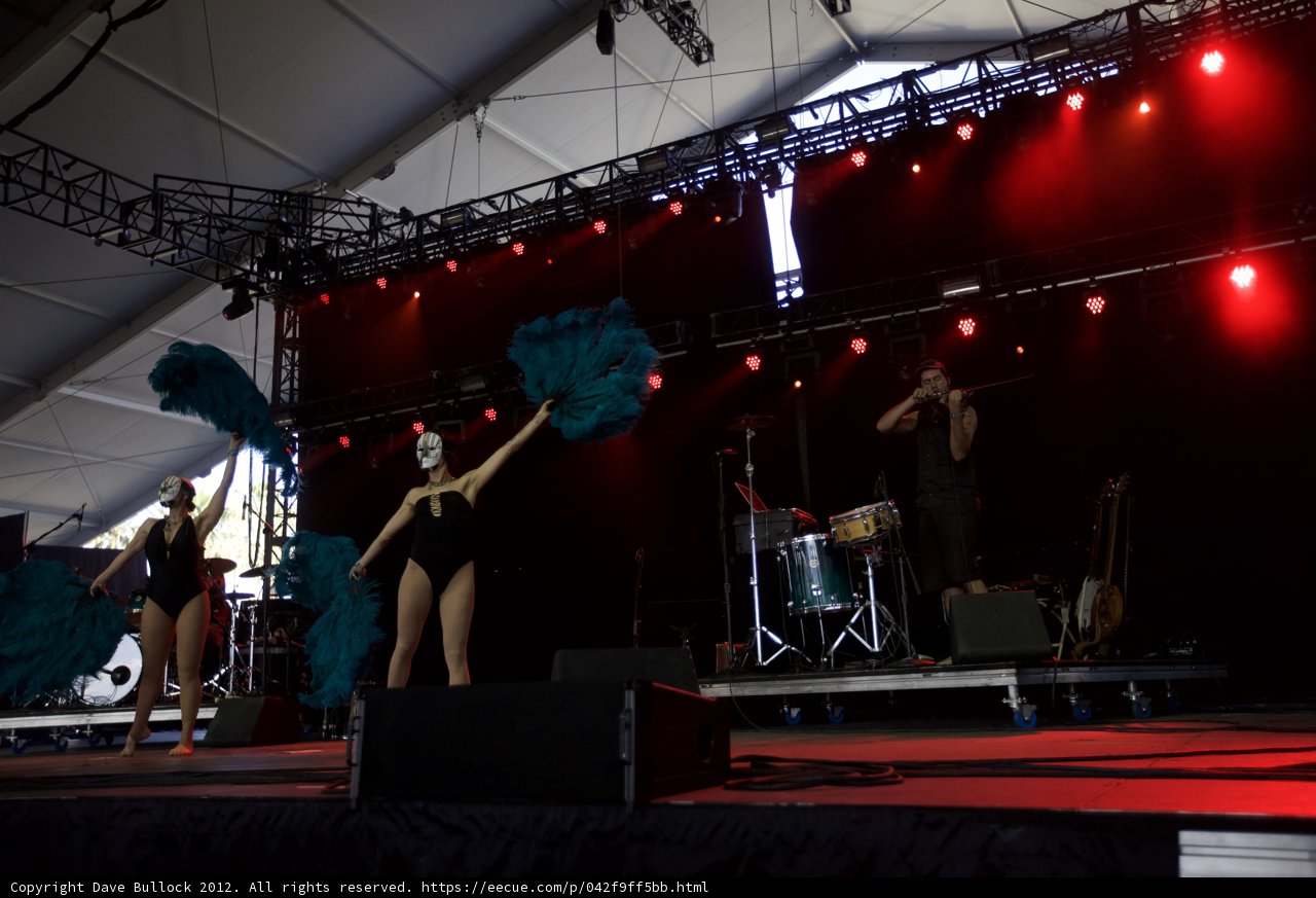 Stage Lights and Moving Feet