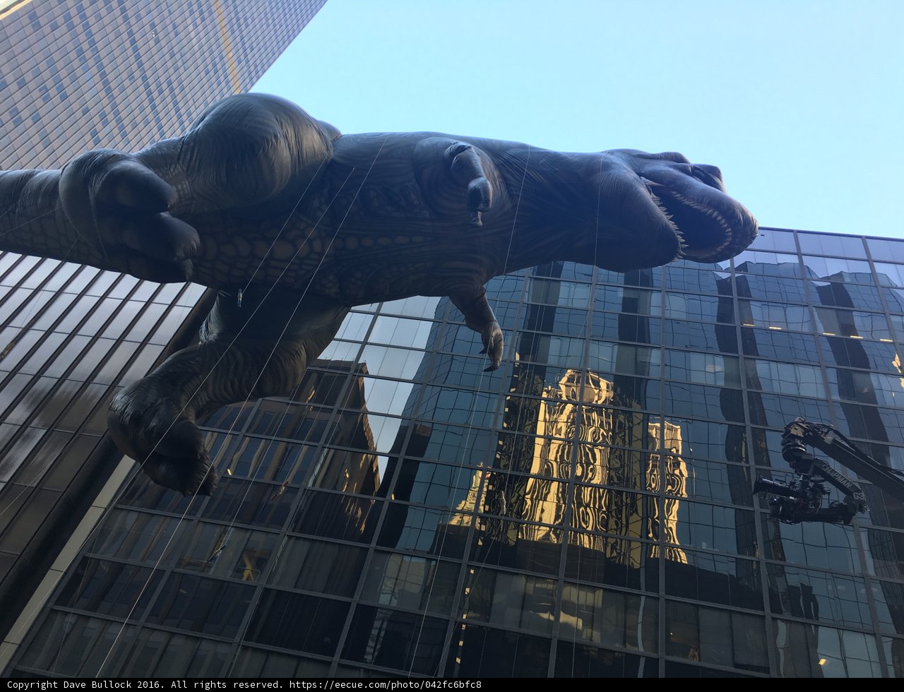 A Dinosaur in the City