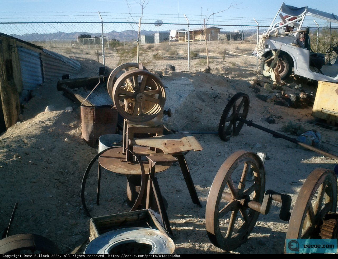 Abandoned Machinery in the Desert